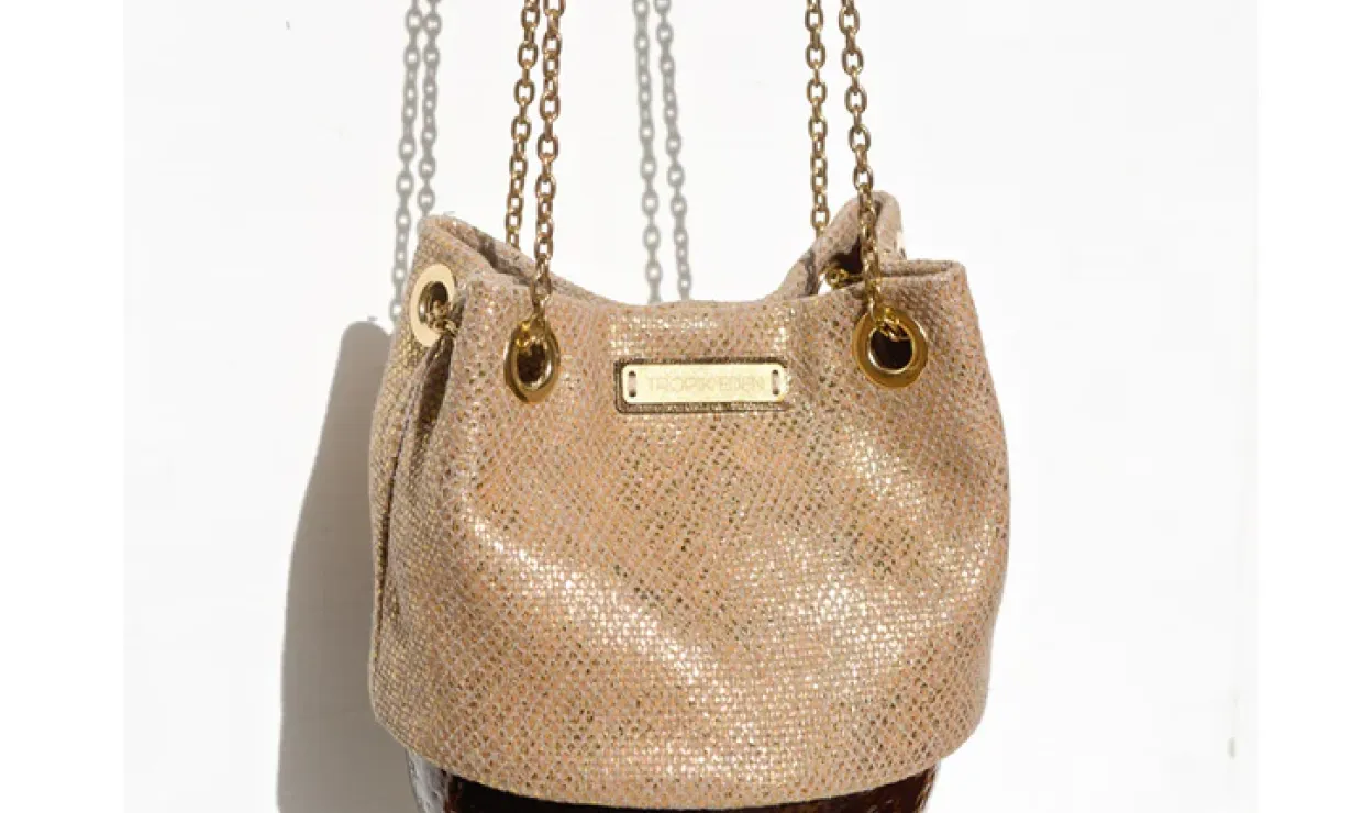 Sac toile Piton doré — Yolande Éliézer